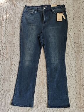 NYDJ Jeans Mini Bootcut Slimming Blue NWT